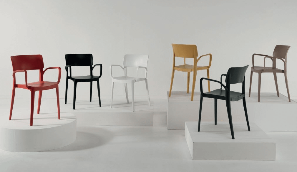 Set 4 Sedie Panorama