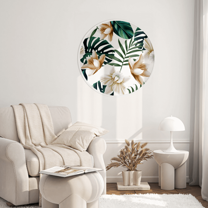 Quadro Tondo Orchieda