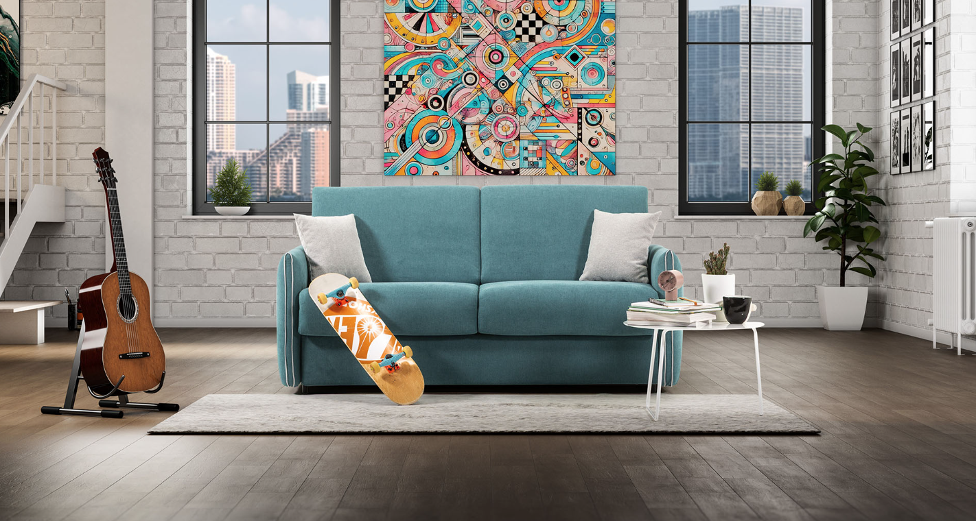 Divano Letto Delia: Design Intelligente, Dettagli Sartoriali 18