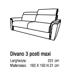Divano Kenia Letto con Materasso H 21: Dormire bene non è più un sogno 18 - immagine 2