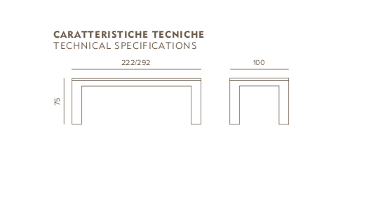 Tavolo Top Table Allungabile - Struttura in Alluminio e Piano in Teak Grezzo 27 - immagine 3