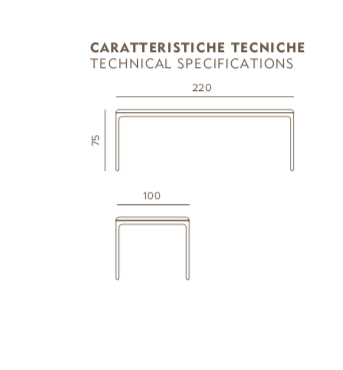 Tavolo da Pranzo Baamas Teak Table - Design Minimale e Piano in Legno Pregiato 27 - immagine 2