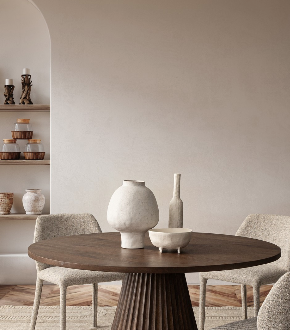 Tavolo Origi Design Legno di mango Rotondo 64 - immagine 4