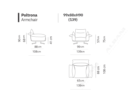 City Luxury 66 – Comfort in piuma d’oca con base in acciaio - immagine 2