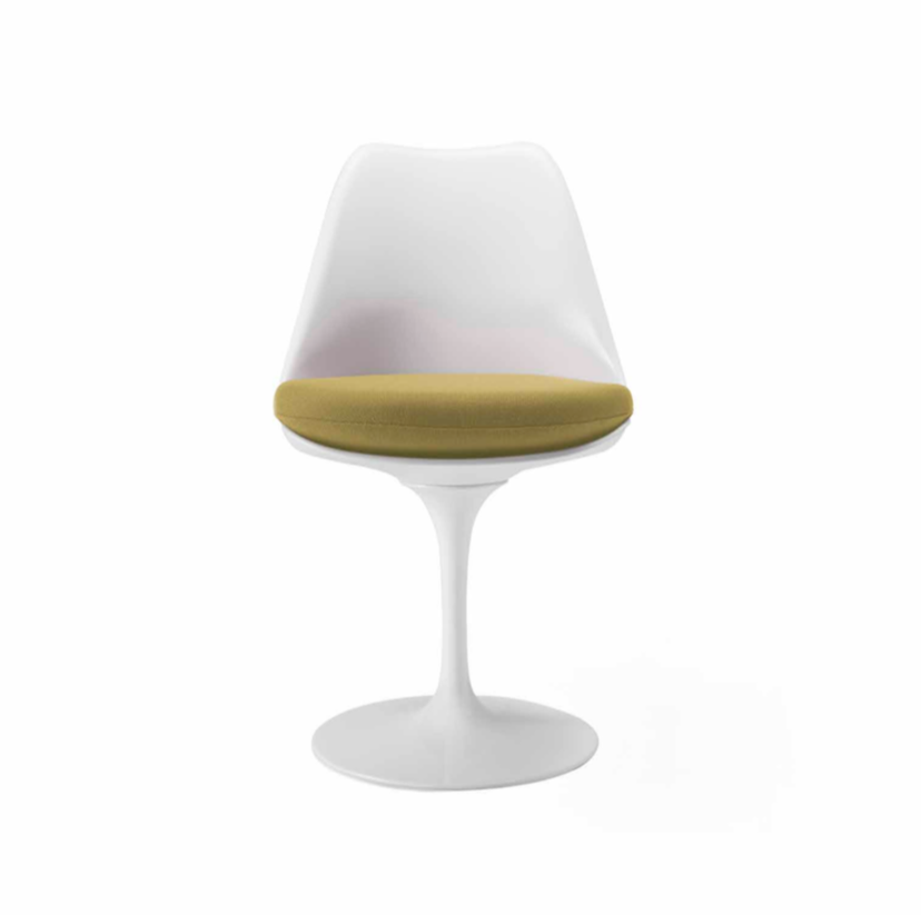 Sedia Eero Saarinen Design – Seduta girevole scultorea in vetroresina o nylon 65 - immagine 3
