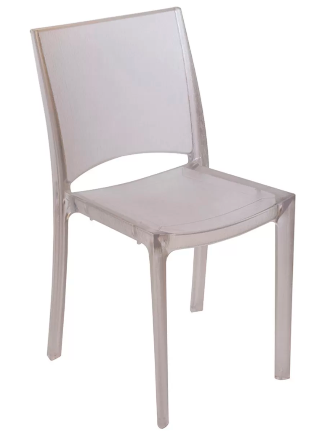 SEDIA IN POLICARBONATO TRASPARENTE THE ROCK MD-WORK 63 - immagine 3