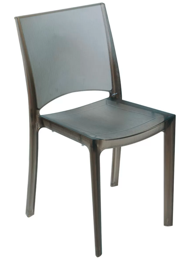 SEDIA IN POLICARBONATO TRASPARENTE THE ROCK MD-WORK 63 - immagine 2