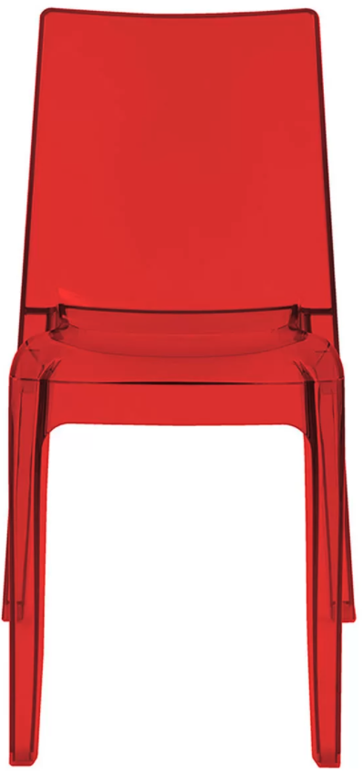 SEDIA TRASPARENTE CRISTAL LIGHT 63 - immagine 3
