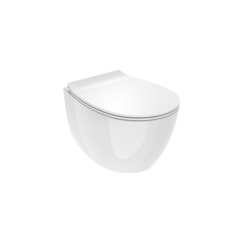 Vaso sospeso in ceramica Rimless - KITE - 67