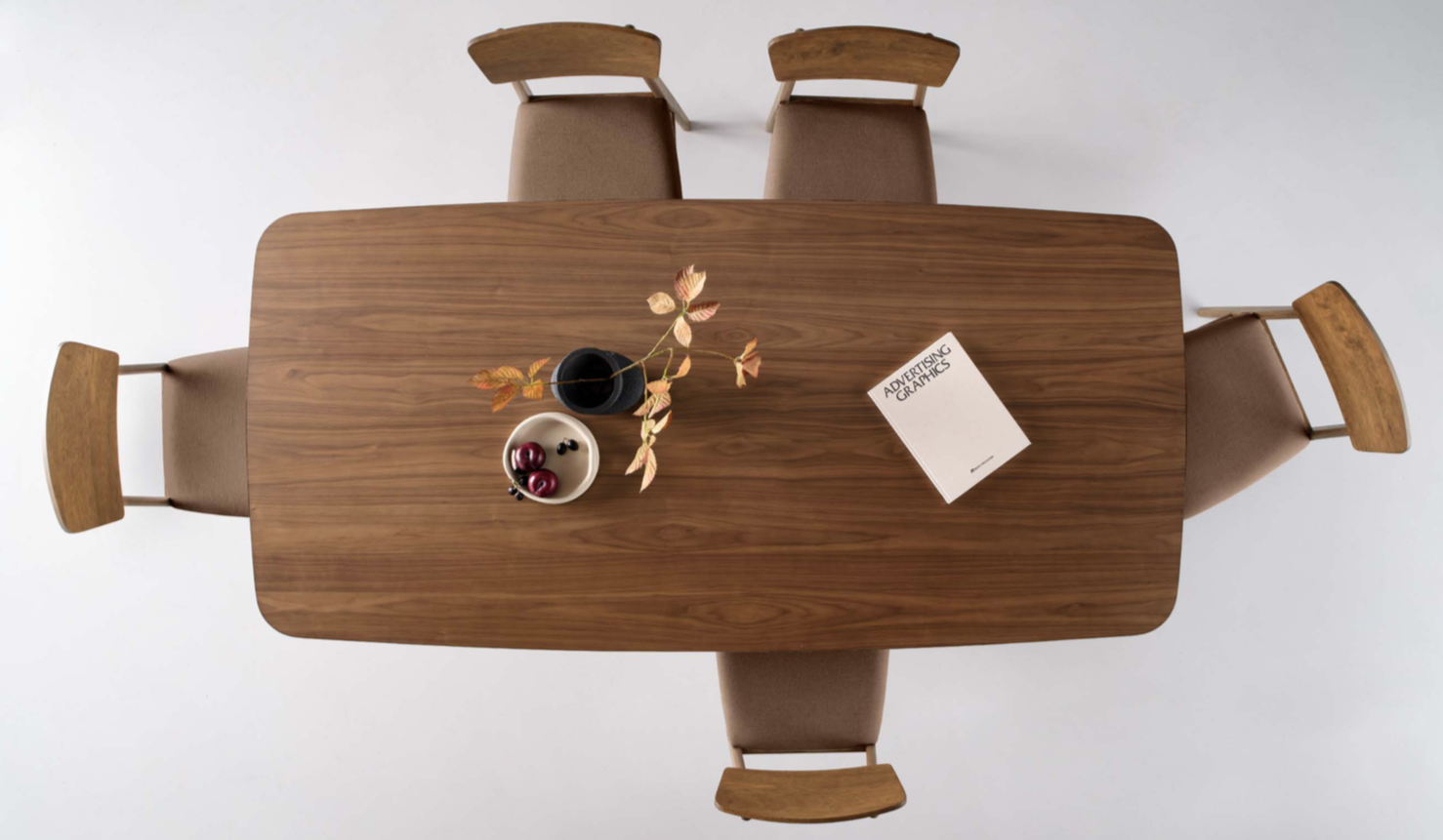 Tavolo Minto 57 – Tavolo Fisso in Rovere, Noce o Nero (210 / 240 cm) - immagine 8