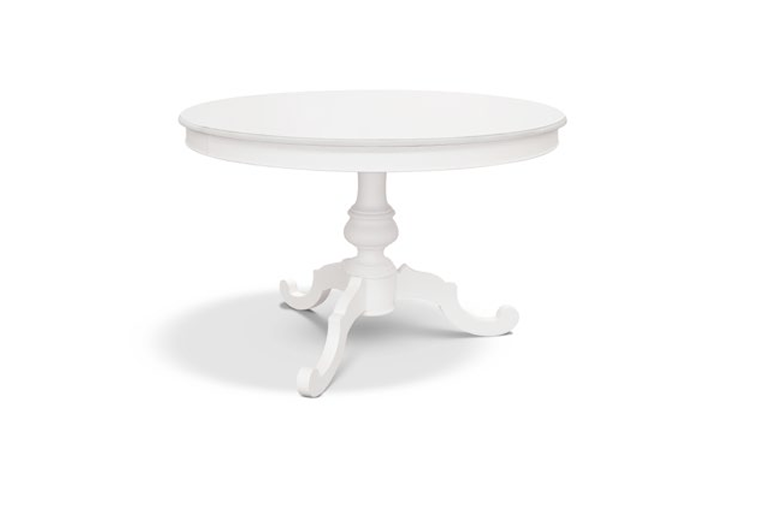 Tavolo Rotondo 34 Allungabile – Rovere Patinato con Base in Legno - immagine 4