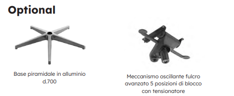 Poltrona Direzionale GENH 45 – Eleganza Executive in Acciaio Cromato - immagine 6