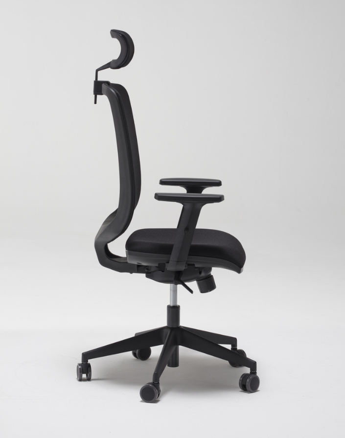 Poltrona Operativa ATO 45 – Design Ergonomico Certificato UNI EN 1335 B - immagine 7
