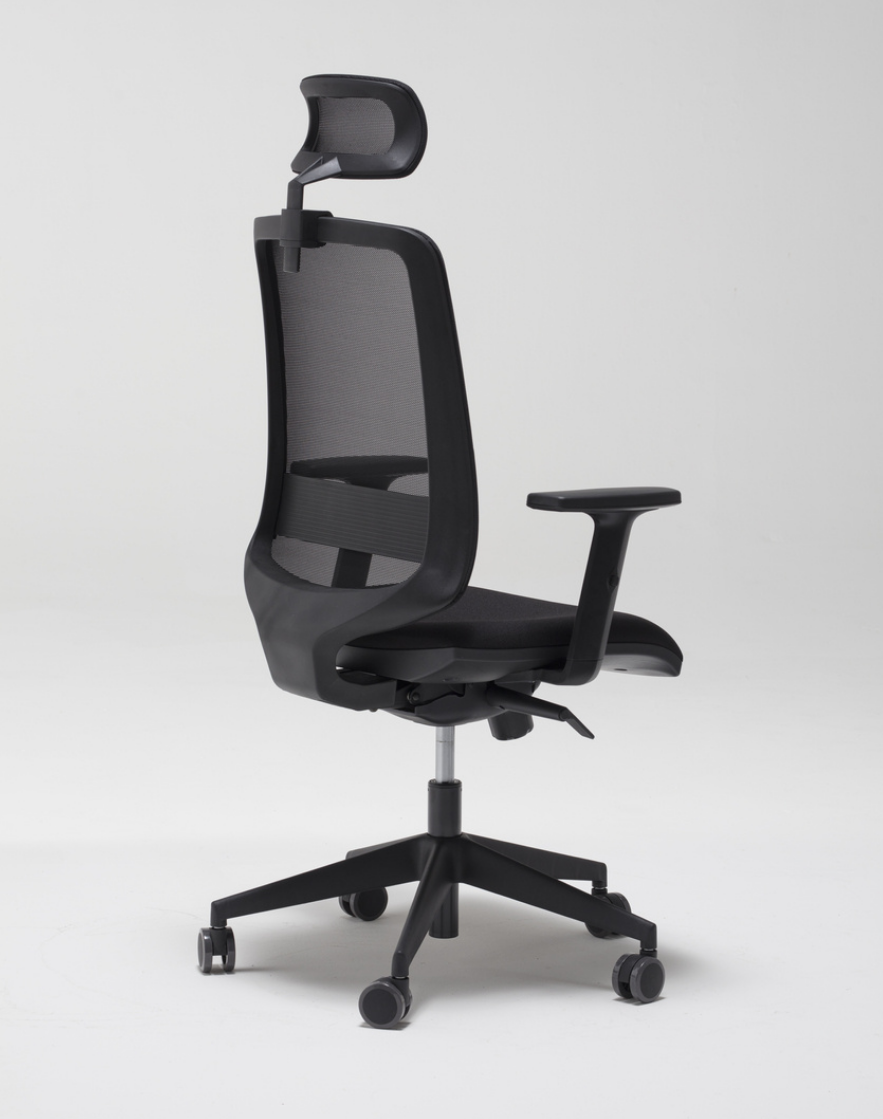 Poltrona Operativa ATO 45 – Design Ergonomico Certificato UNI EN 1335 B - immagine 6